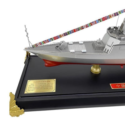 1:500 42CM Type 055 Guided Missile Destroyer Warship Diecast Battle Ship Model