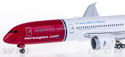 1:400 JC Wings Norwegian Air BOEING 787-9 Passenger Airplane Diecast Plane Model