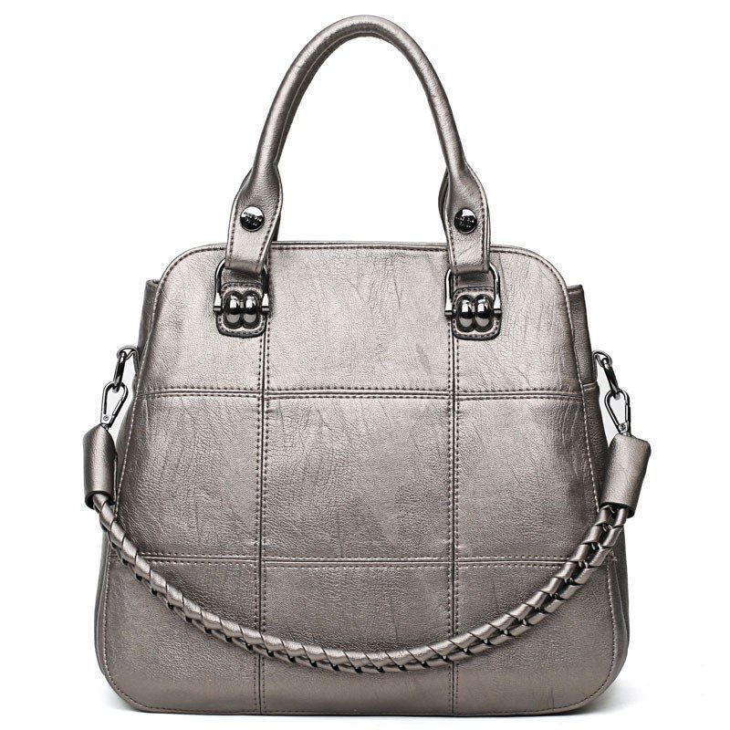 Women Shoulder Crossbody Bag Leather Messenger Bags Luxury Tote Elegant Handbag