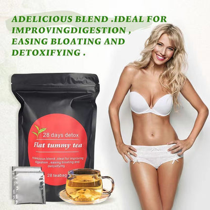 Natural Herbal Flat Tummy Tea Detox Blend Weight Loss & Fat Burner Slimming tea