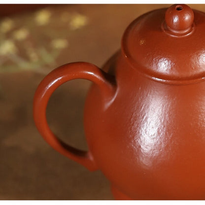 Original Ore Real Yixing Zisha Zhu Clay Tea Pot Handmade Pot 150ml Kungfu Teapot
