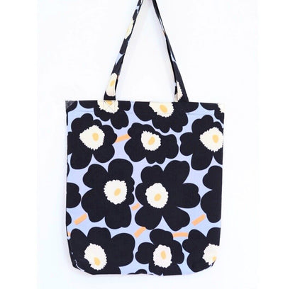 Fashion Colorful Marimekko Fabric Unikko Poppy Tote Bag, Shopping Bag For Her