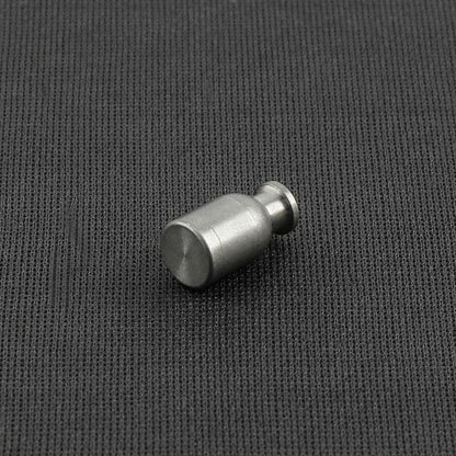 1pcs Titanium Knife Beads Pendant DIY Bracelet Accessories Bottle Shape Paracord