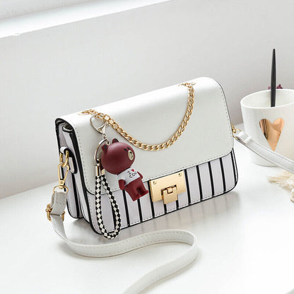 Womens Ladies Handbag Rectangle Shoulder Messenger Tote Crossbody Bags Purse