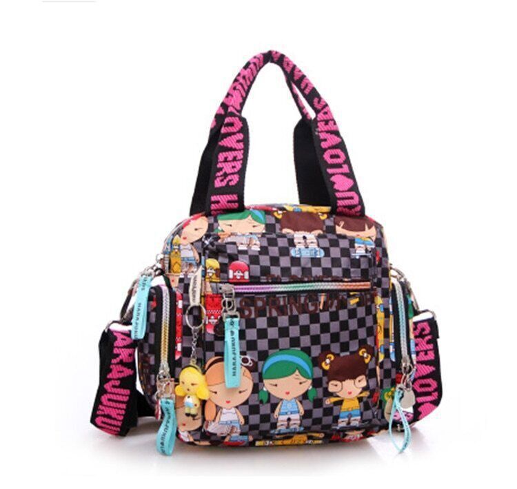 Woman Shoulder Bag Cowboy Bag Baby Handbag Oxford Cloth Messenger Bag