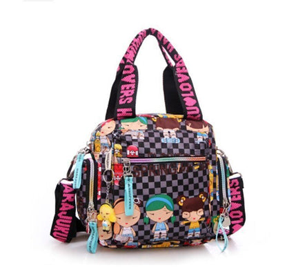 Woman Shoulder Bag Cowboy Bag Baby Handbag Oxford Cloth Messenger Bag