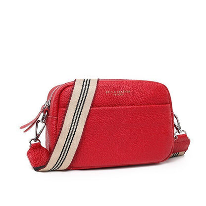 Vintage Crossbody Cowhide Cell Phone Shoulder Bag Genuine Leather Women Wallet