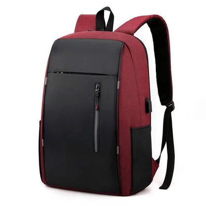 Backpack Men USB Charging Oxford Male Business Bag Computer Notebook Backpacks
