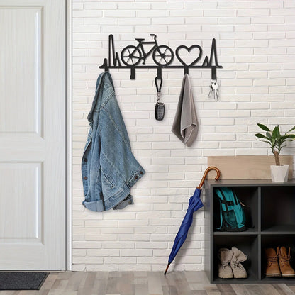 CIFBUY Household Multi-Purpose Clothes Bag Key Hooks Living Room Decor