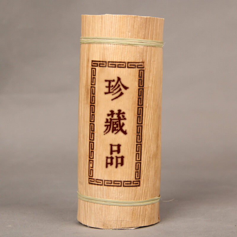 500g Yunnan cha Puer Tea BingDao Ancient Pu'er Tree Old Puerh Tea Bamboo Package