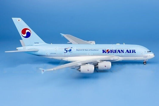 1:400 JC Wings KOREAN AIR AIRBUS A380 Passenger Airplane Diecast Aircraft Model