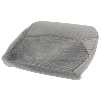 1994-97 For Ford F150 F250 F550 XLT Left Driver Bottom Cloth Seat Cover Gray