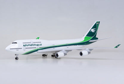 47CM 1:150 Iraqi Airways BOEING 747-400 Airplane Landing Gears Resin Model