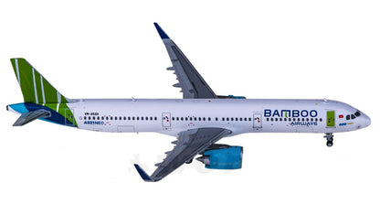 1:400 JC Wings BAMBOO AIRWAYS AIRBUS A321NEO Passenger Airplane Diecast Model