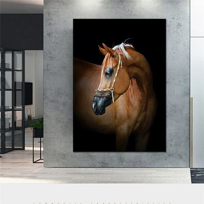 Horse Canvas Painting Animal Wall Art Pictures Home Decor Wall Poster Prints Art