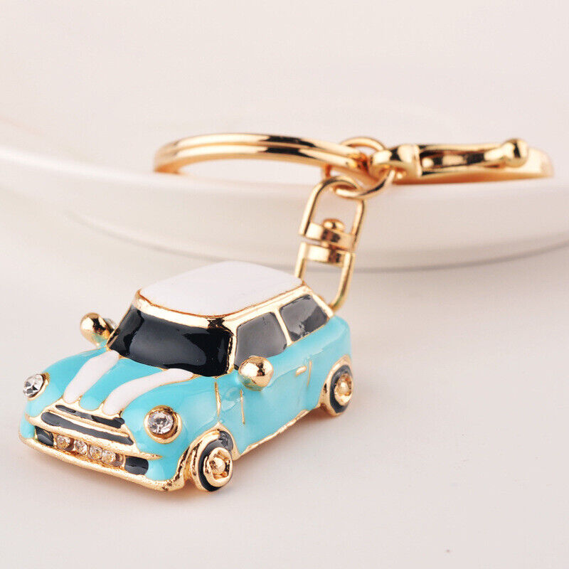 Beetle Car Keychain Purse Bag Car Pendant Key Chain Delicacy Small Keyring Gift