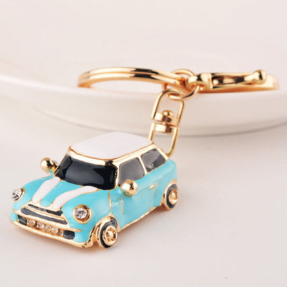 Beetle Car Keychain Purse Bag Car Pendant Key Chain Delicacy Small Keyring Gift
