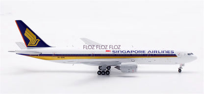 for JC Wings Singarpore Airlines for Boeing B777-200 9V-SVN 1:400 Aircraft Model