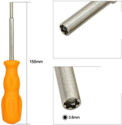 New Long 3.8mm Gamebit Security Screwdriver For NES N64 Catridge + Console
