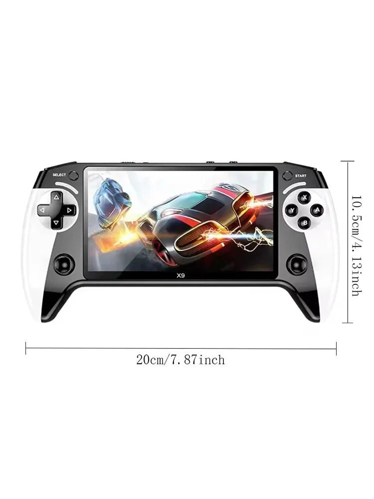 X9 Handheld Game Console 1500mah 5.5 Inch HD Screen Portable Retro Video Game