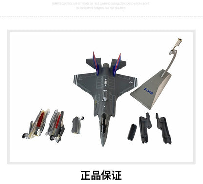 1:72 AF1 USAF Lockheed Martin F-35A Lightning II Fighter Diecast Aircraft Model