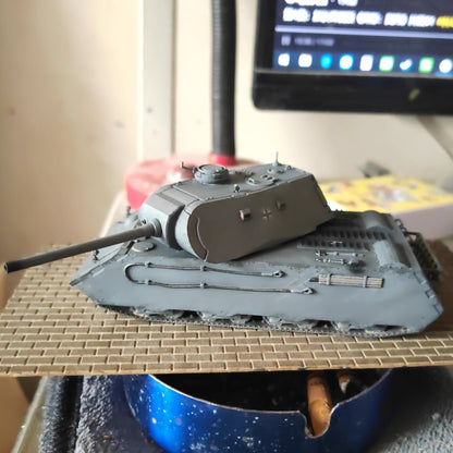 Homemade 1/72 German VK16801 Main Battle Tank Finished Model Ornament Toys