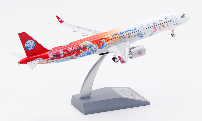 1:200 AV200 Sichuan Airlines Airbus A321neo "B-302T" Diecast Aircraft Model