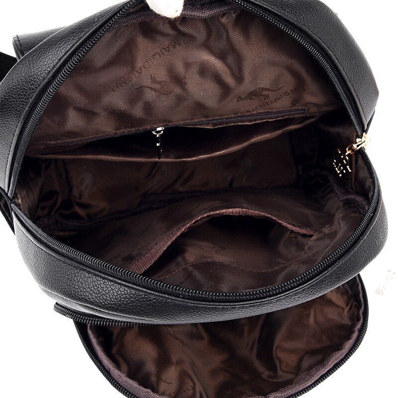Summer Leather Backpacks Shoulder Bags Traveling Purse School Bags 1 PC Backpack