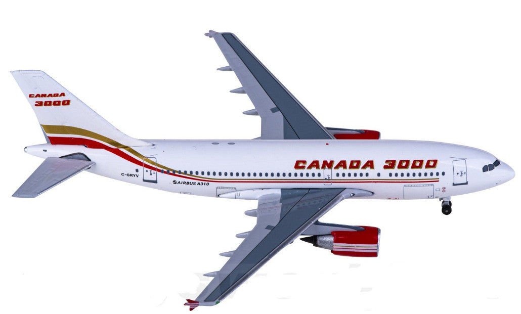 1:400 AeroClassics Canada 3000 AURBUS A310 Passenger Airplane Diecast Model