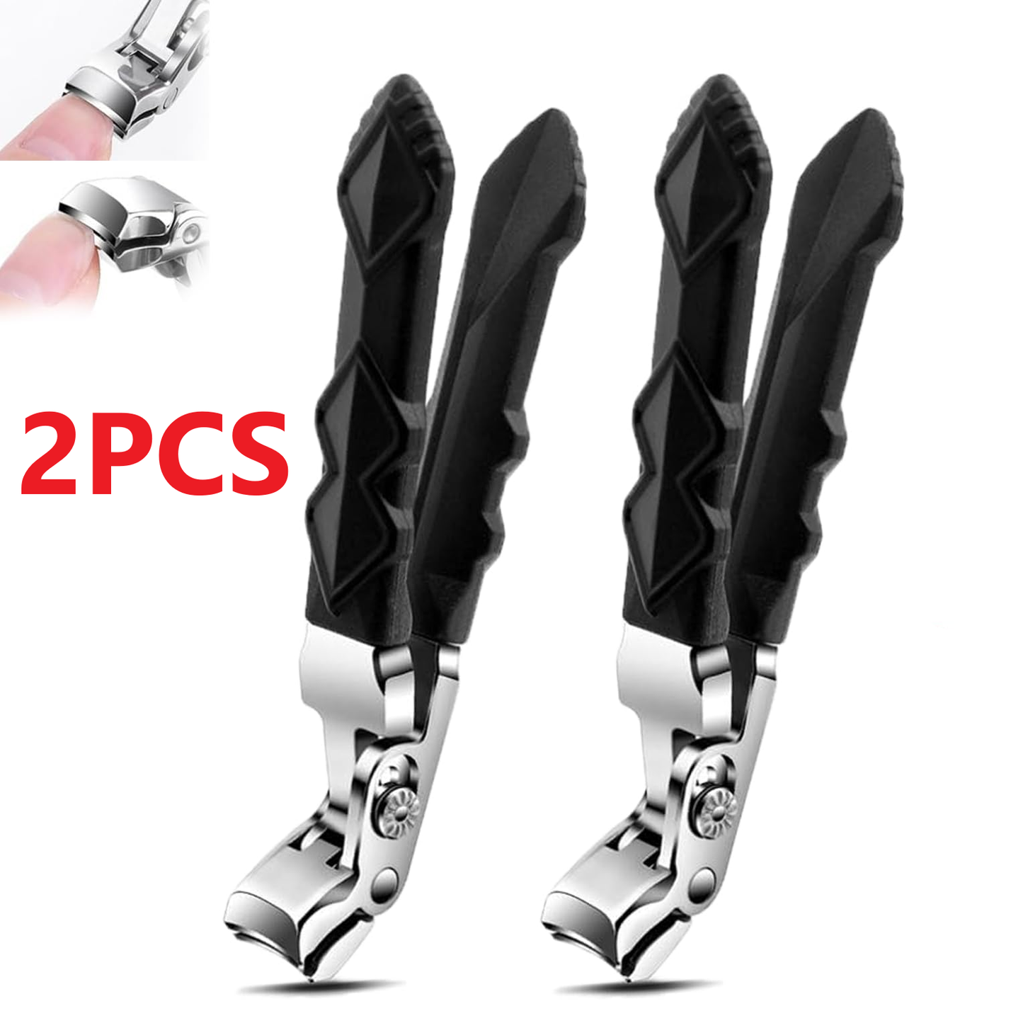 Extra Large Nail Clippers For Thick Nails Heavy Duty Stainless Professional Lot