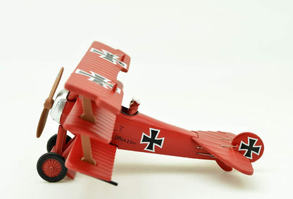 1:72 Fokker Dr.I Triplane Fighter Metal Airplane Model,Luftstreitkrafte WWI