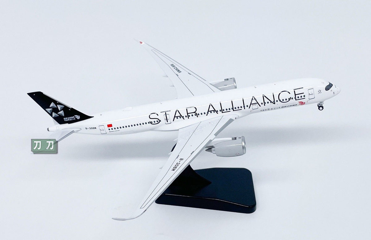 1:400 Geministar Air China Airbus A350-900 B-308M Airplane Diecast Plane Model