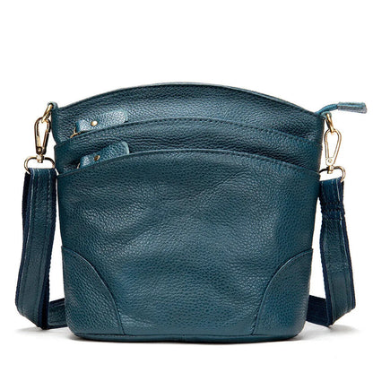 Women Messenger Bags Cow Crossbody Shoulder Bag Handbags Phone Bag Girls
