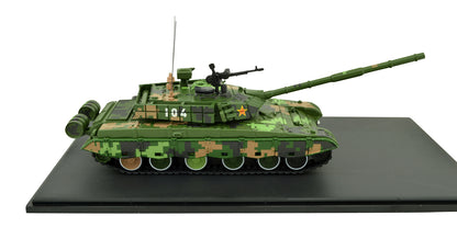 1:72 Chinese PLA ZTZ-99A Main Battle Tank Model Metal Diecast Armored Car 104