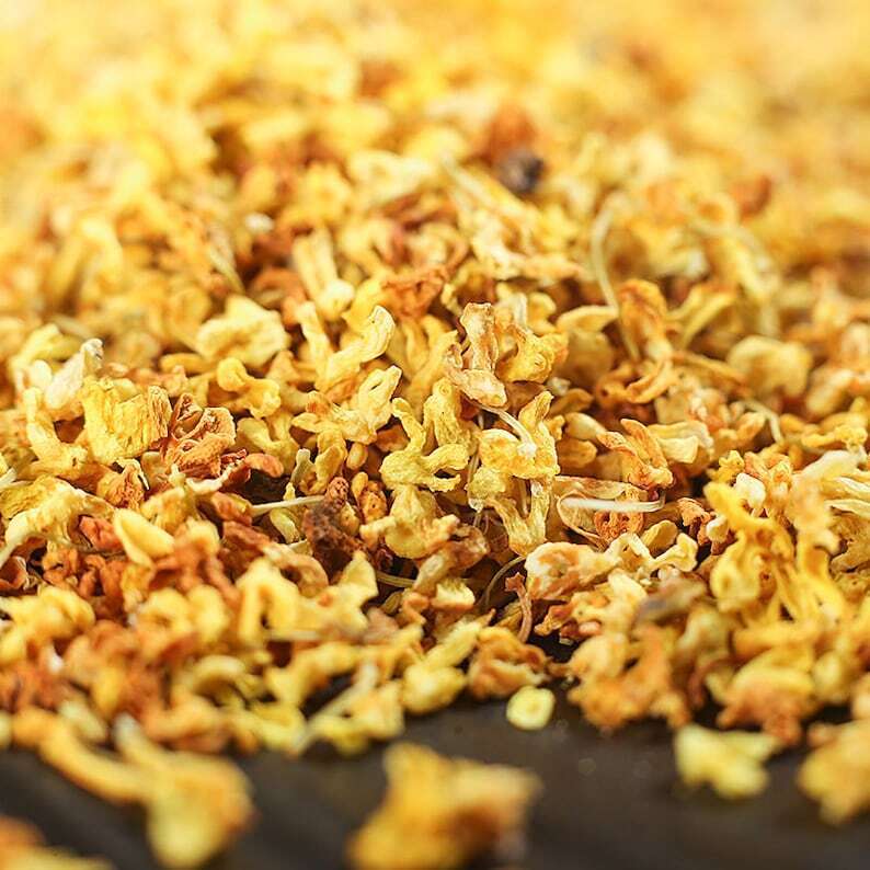 50g Golden Osmanthus Fragrans Flower Tea Sweet Olive Herbal Tea