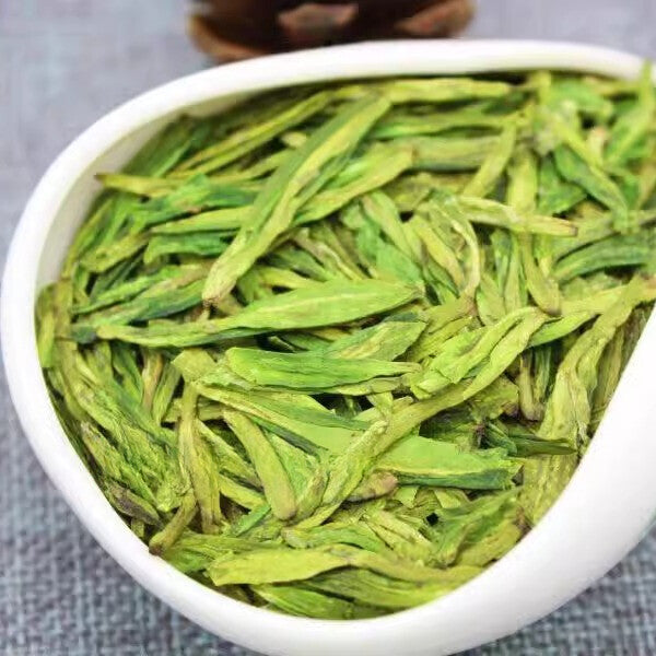 Longjing 2024 Hangzhou Green Tea Bean Fragrance Longjing Tea Spring Tea 500g