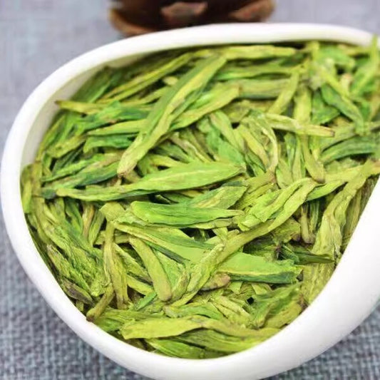Longjing 2024 Hangzhou Green Tea Bean Fragrance Longjing Tea Spring Tea 500g