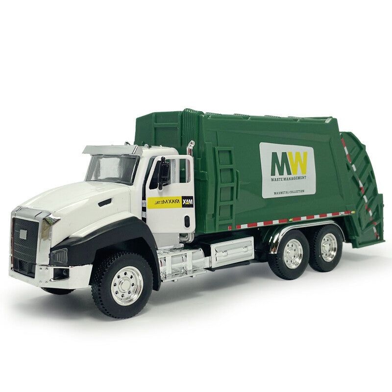 Garbage Truck Toys for Boys 1:50 Diecast Sanitation Vehicle Model Metal Toy Car