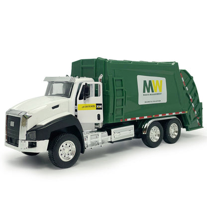 Garbage Truck Toys for Boys 1:50 Diecast Sanitation Vehicle Model Metal Toy Car