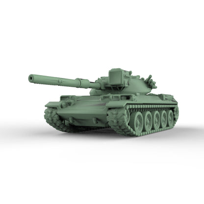 SSMODEL SS200987 1/200 Military Model Kit Japan TYPE74 Medium Tank