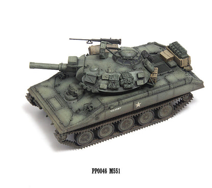 1/72 PP0046 US M551 Sheridan Tank Model