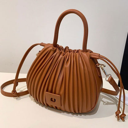 Women's PU Leather Top-handle Bags Crossbody Shoulder Bag Ladies Handbags 2023