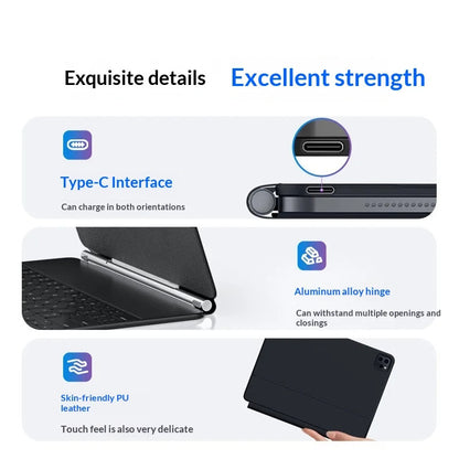 iPad Pro Magic Keyboard Air13 Protective Case Magnetic Separation for Wireless