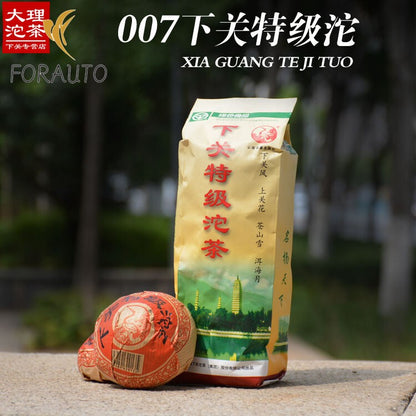 2007 Xiaguan Te Ji Tuo Cha * Quality Pu'er Tea Raw Pu'er Shen Tu 500g -
