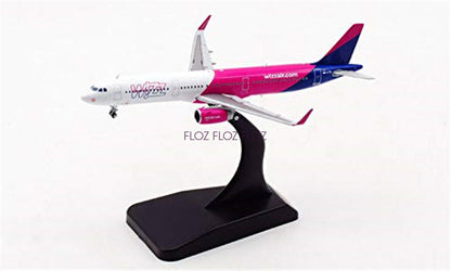 JC Wings for WIZZ AIR for Airbus A321 HA-LTA 1/400 Plane Model Aircraft