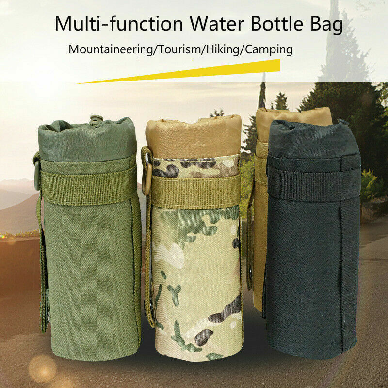 Hunting Water Bottle Bag Kettle Pouch Holder Camping Bag for Tactical Backpack