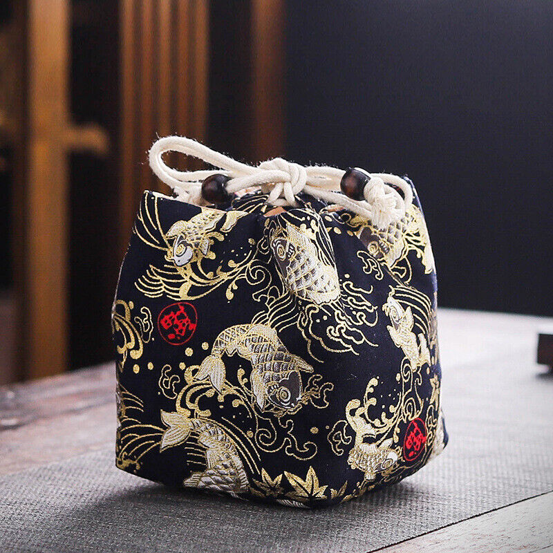 Chinese Tea Teaware Storage Bag Portable Travel Teapot Cup Bag Teacup Cloth Bag