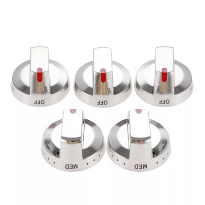 5Pcs/Set Gas Stove Top Burner Dial Knob Part DG64-00473A For Samsung Gas Stove