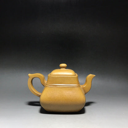 Chinese Yixing Zisha Clay Handmade Exquisite Teapot（八方壶 底款：陈鸣远）