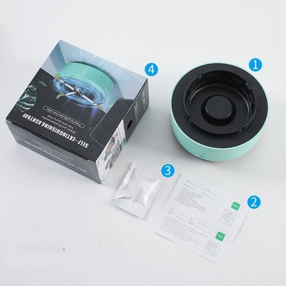 Portable Car Ashtray with Air Purifier – Smokers’ Gadget